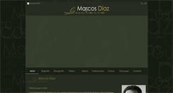 Desktop Screenshot of marcosdiaz.com